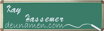 Kay Hassemer Visitenkarte